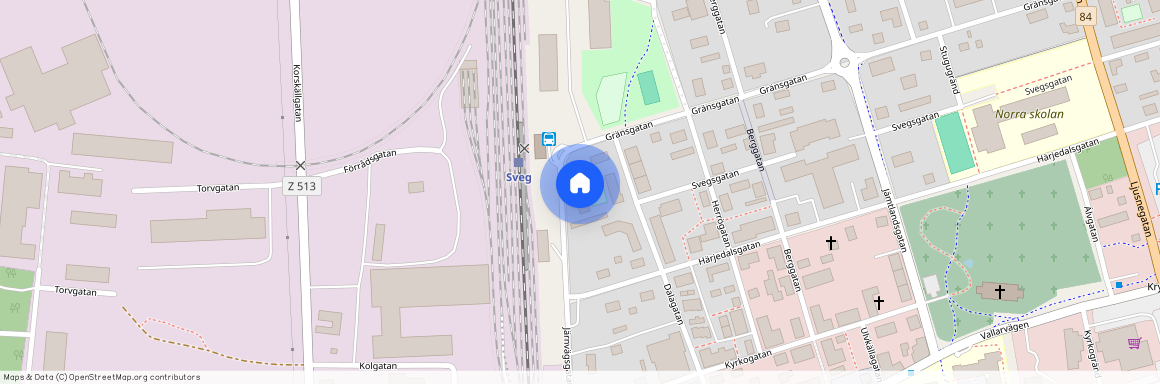 Sveg, Jämtland, Härjedalen, Järnvägsgatan 20