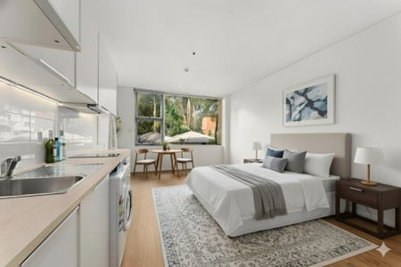 Move-In Ready Studio with Leafy Outlook and Resort Amenities - Photo 4