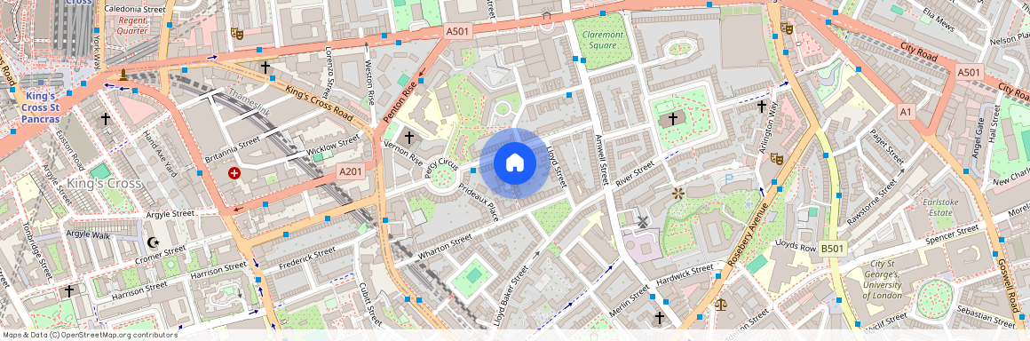 Great Percy Street, Clerkenwell, London, WC1X