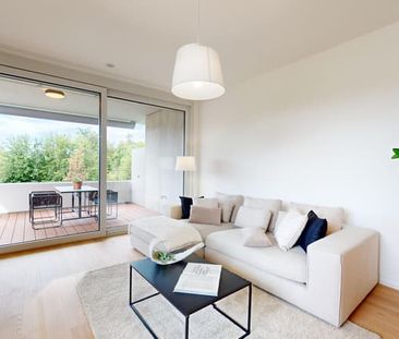 Fantastische Eckwohnung mit riesigem Balkon im Hochparterre - Photo 1