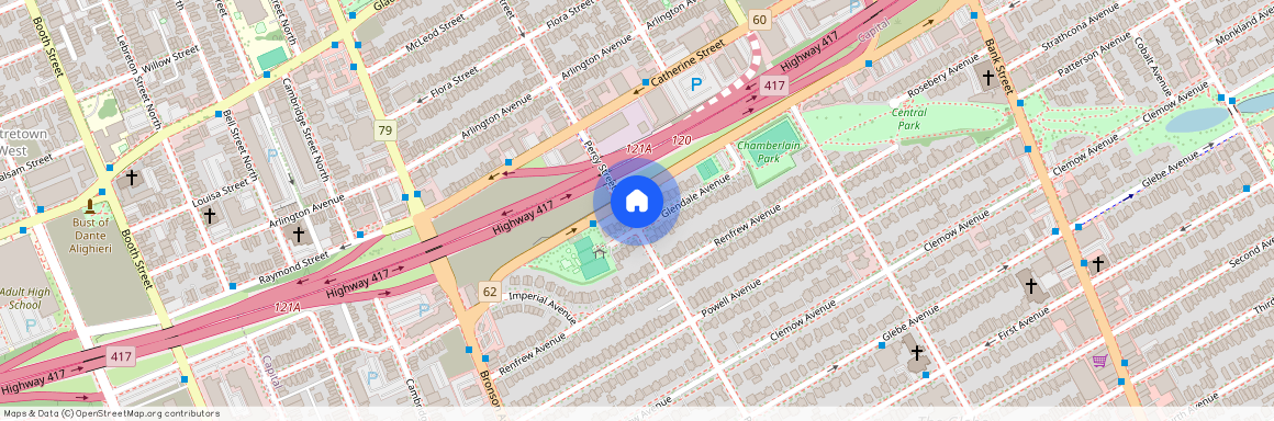 3 - 55 GLENDALE AVENUE S, Ottawa, Glebe