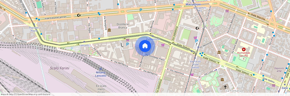 Via Bernina, Milan, Lombardy 20158