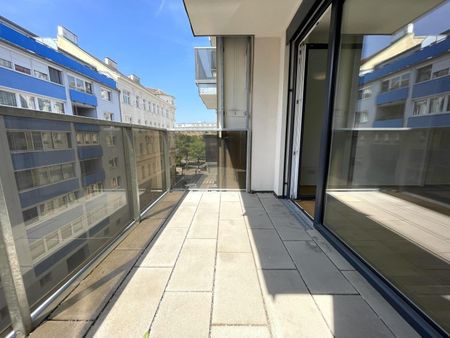 U4-Nähe!!! Top moderne Neubauwohnung mit 6,71m² SÜD-Balkon!!! - Photo 4