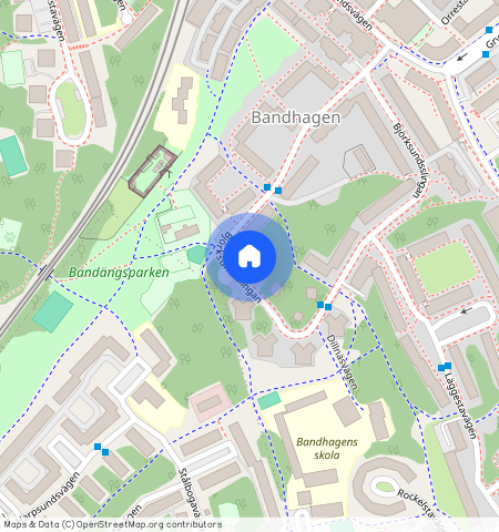 Björksundsslingan **, Bandhagen