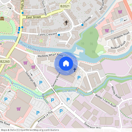 Whitefriars Wharf, Medway Wharf Road TN9