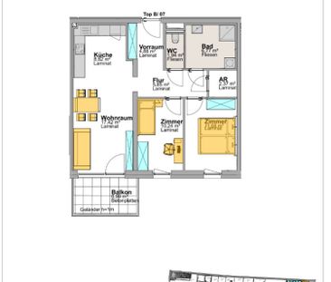 kompakte 3-Zimmer-Wohnung Top B7 - Foto 2