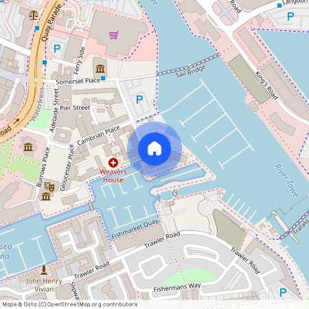 Pocketts Wharf, Marina, Swansea, SA1 3XL