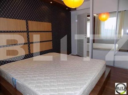 4 camere, 88 mp, imobil nou, parcare, mobilat modern, zona Mircea Eliade! - Fotografie 3