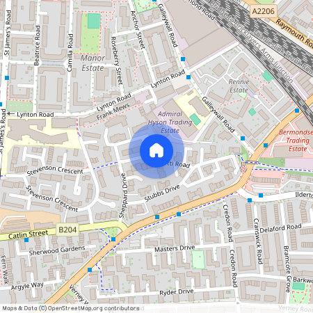 Rossetti Road, London SE16