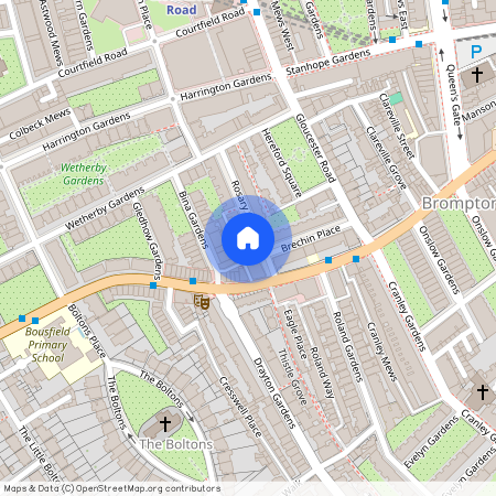 Rosary Gardens, South Kensington, London, SW7