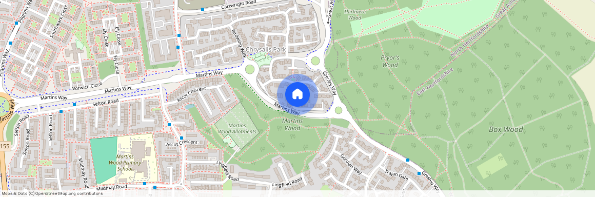 Lulworth Close, Stevenage, Hertfordshire, SG1