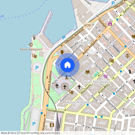 Αγίου Ανδρέου 186, Πάτρα 262 22, Ελλάδα (26222)