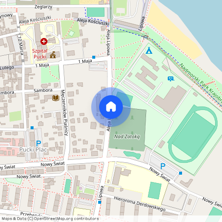 al. Lipowa, Puck, pucki, pomorskie