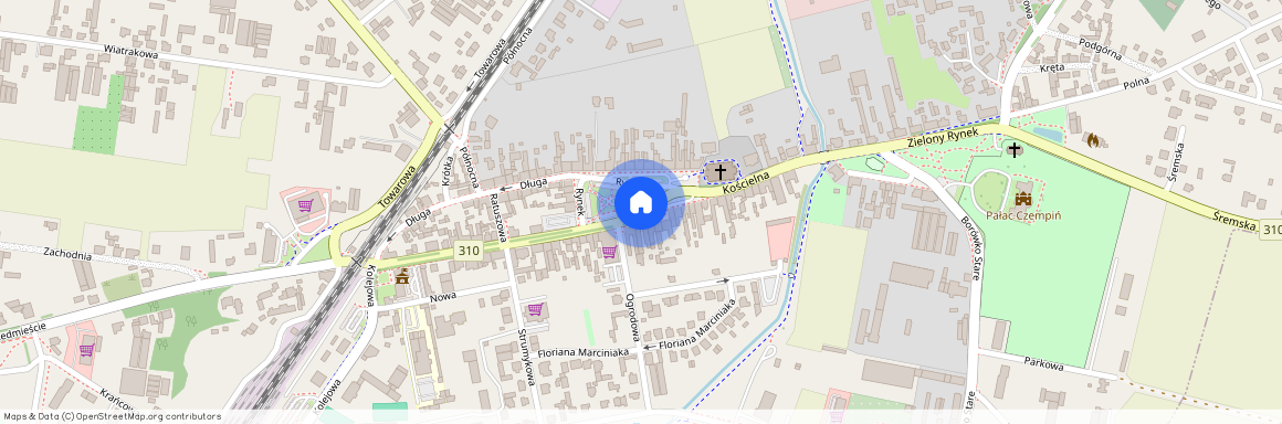 rynek Rynek, Czempiń, Czempiń, kościański, wielkopolskie