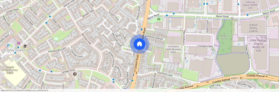 London Road, Langley Green, Crawley, West Sussex, RH10