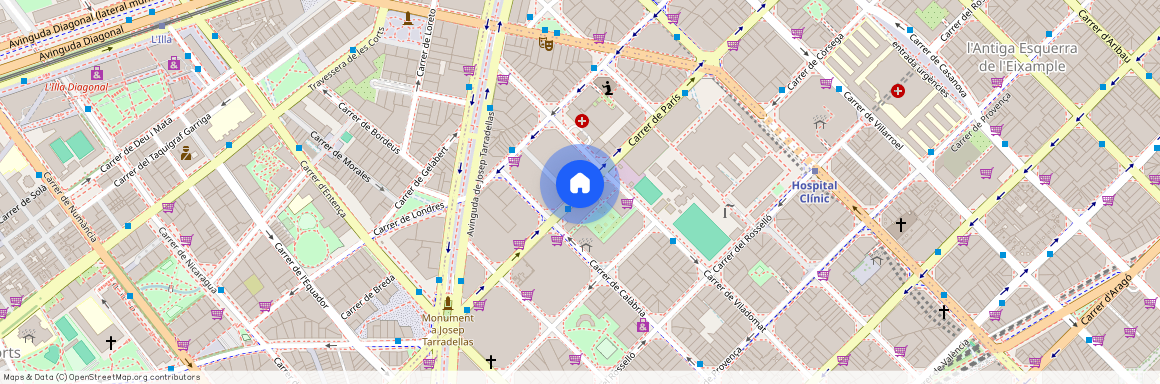 Carrer de París, Barcelona, Catalonia 08029