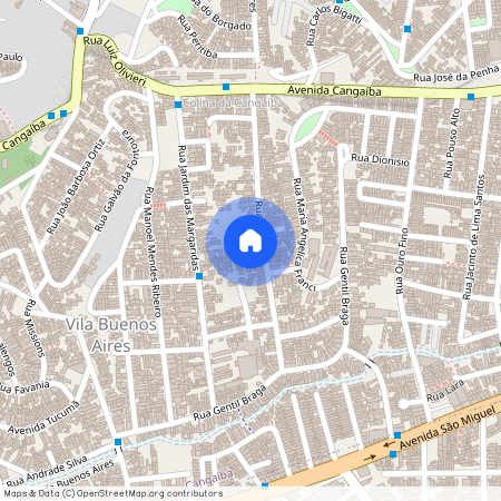 Travessa Thomaz Amirati, Vila Buenos Aires, Cangaíba, São Paulo