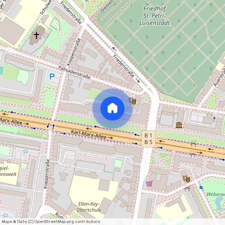 Karl Max alle 85, 13627 Berlin - Charlottenburg