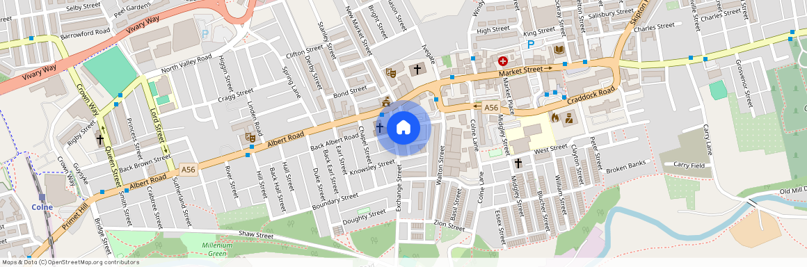 Apt 12 Great George Street, Colne, Lancashire, BB8