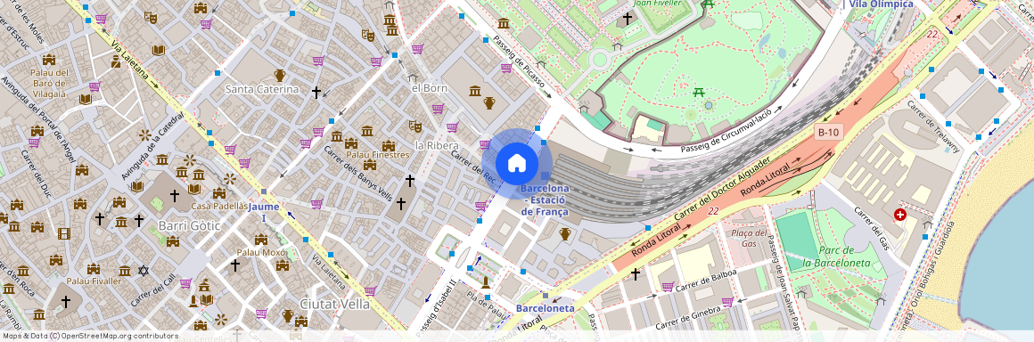 Avinguda del Marquès de lArgentera, Barcelona, Catalonia 08003