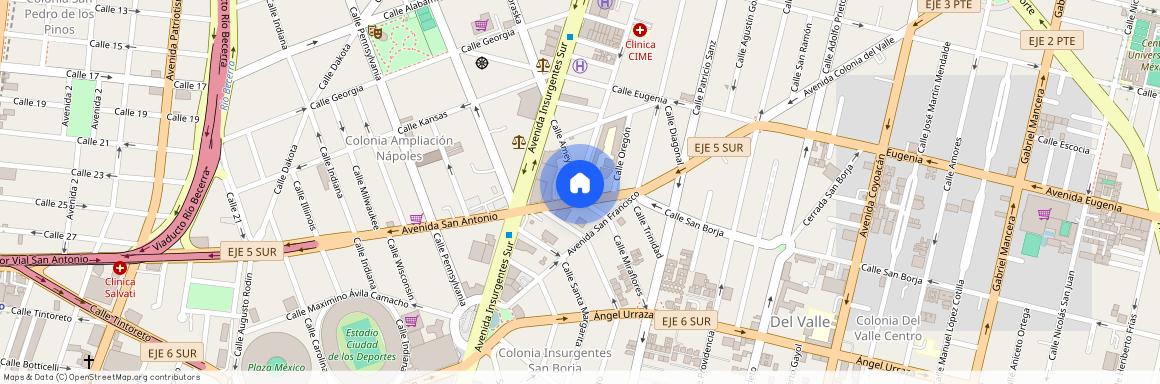 Avenida Magdalena, Del Valle, 03100 Mexico City, Mexico
