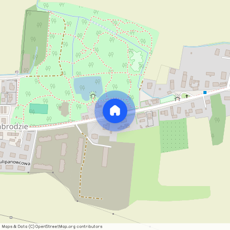 Zabrodzie, Kąty Wrocławskie, wrocławski, dolnośląskie