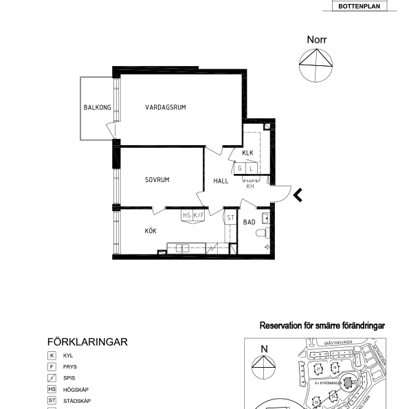 Jökelvägen 24, våning 3 - Foto 1