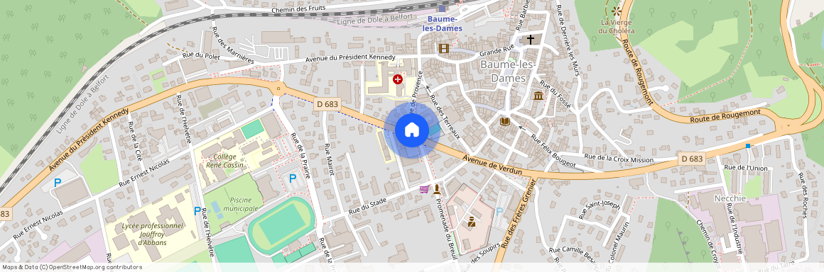 25110 BAUME LES DAMES, 25110