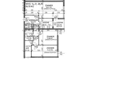 3-Zimmer-Wohnung mit Loggia, Top 21 - Foto 3