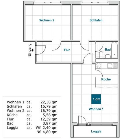 Schöne, helle 3-Zimmer-Wohnung mit Balkon! - Foto 5