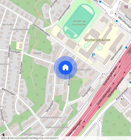 Borrvägen **, Västberga