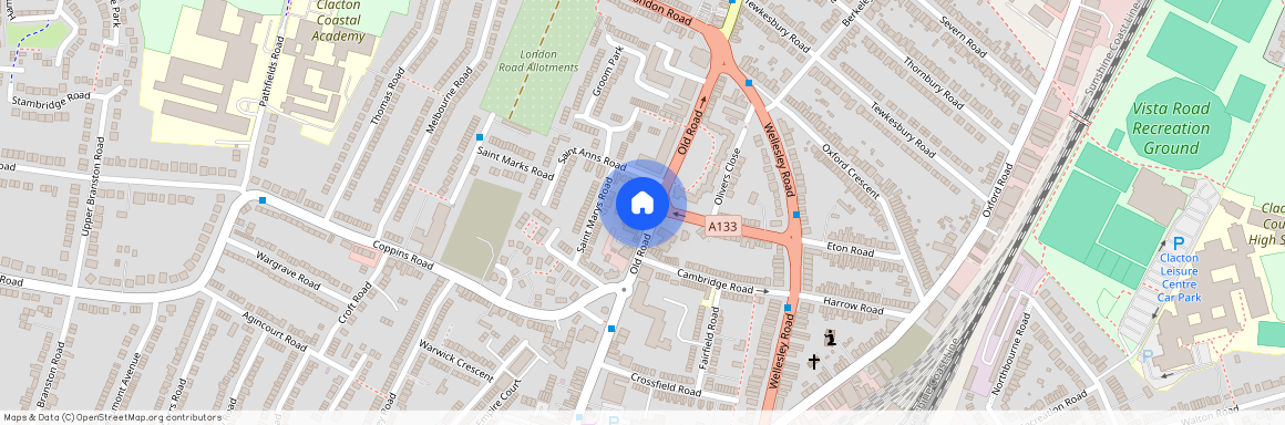 Old Road, Clacton-On-Sea