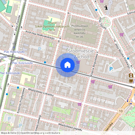 ul. Jagiellońska, Śródmieście-Zachód, Śródmieście, Szczecin, zachodniopomorskie