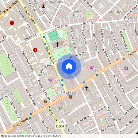 Chelsea Manor Street, London