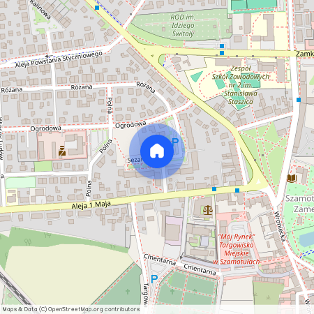 ul. Sezamkowa, Szamotuły, Szamotuły, szamotulski, wielkopolskie