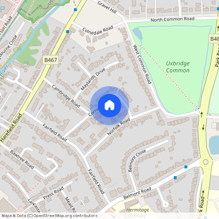 Cornwall Road, Uxbridge, UB8