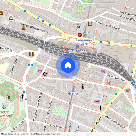 Rue du Simplon 35, 1006 LAUSANNE