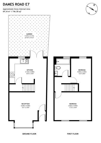 2 Bed Terraced House, Dames Road, E7 - Photo 4