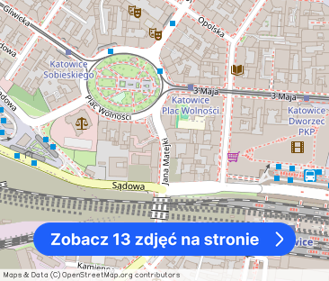 Katowice, ul.Matejki 6, 3 pokoje – Wynajem całego mieszkania lub pokoi - Zdjęcie 1