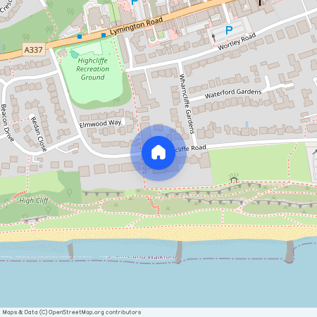 Wharncliffe Road, Highcliffe, Christchurch, Dorset, BH23