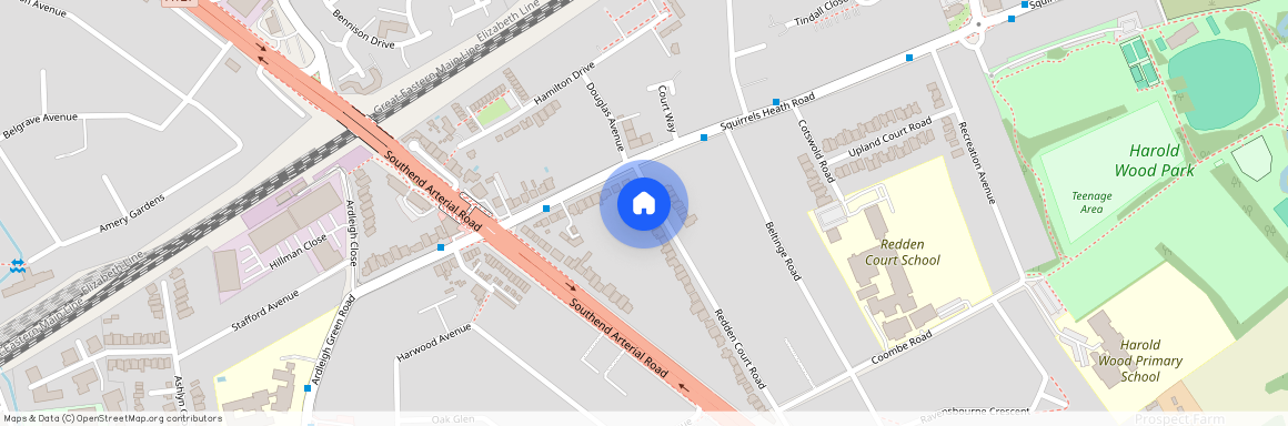 Redden Court Road, Romford RM3