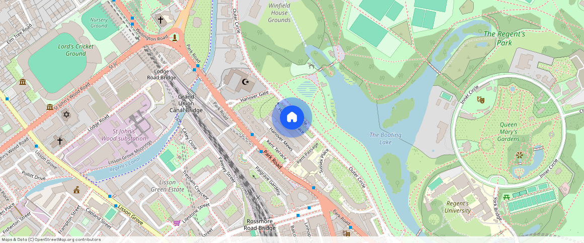 Hanover Terrace, Regent's Park, NW1, London