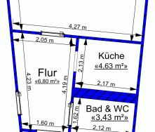 Gemütliche 2-Raum-Wohnung mit Dusche u. Balkon sucht neuen Mieter - Foto 1