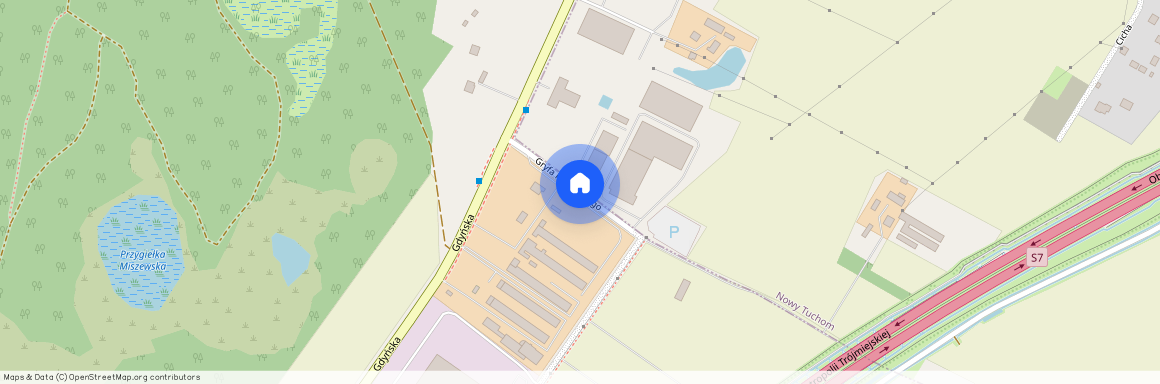 Nowy Tuchom, Żukowo, kartuski, pomorskie, Miszewko