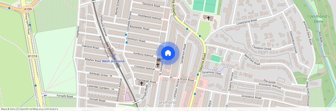 St. Georges Terrace, Jesmond NE2