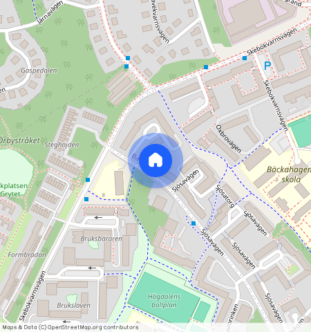 Sjösavägen **, Bandhagen