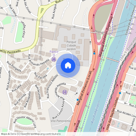 Rua Pacobá, Cidade Jardim, Cidade Jardim, São Paulo