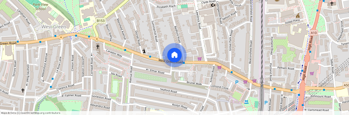 flat 1, 152 West Green Road, London N15 5AE, UK, London, Barking