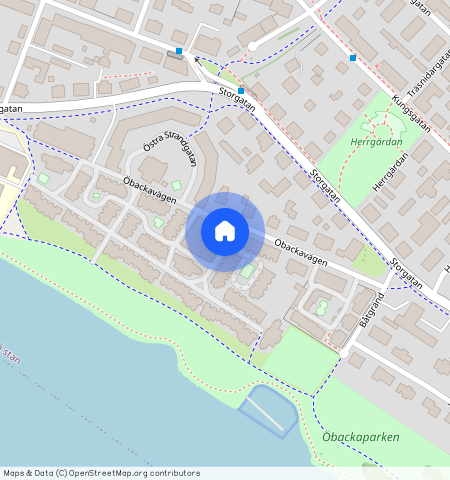 Öbackavägen, Umeå