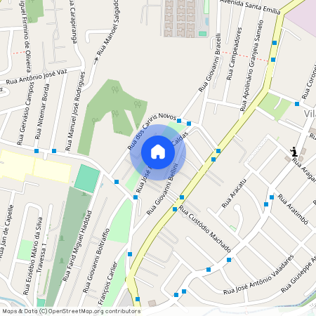Rua José Fernandes Caldas, Vila Santa Teresa (zona Sul), Jardim Santa Emília, São Paulo